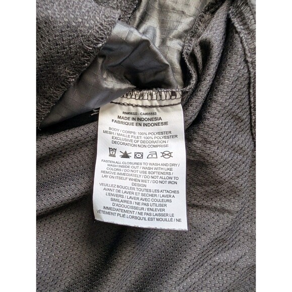 Nike Running Jacket Womens Small Black Hooded Windbreaker Reflective Jogging - Picture 6 of 8